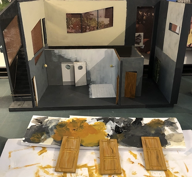 Opéra de Saint Etienne Les Noces de Figaro maquette 1