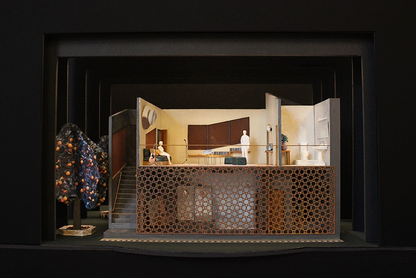 Opéra de Saint Etienne Les Noces de Figaro maquette 3